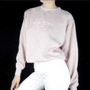 Brandy Melville Erica NEW YORK Sweatshirt